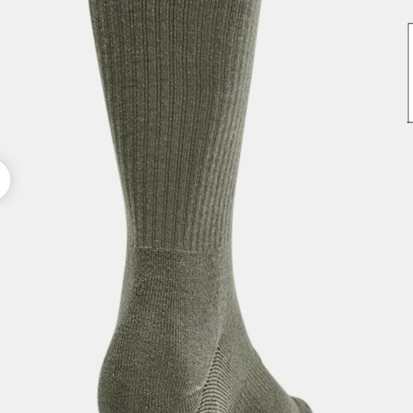 Under Armour Tactical Heatgear Cushion Mid-Crew Sock - Picture 3 of 6